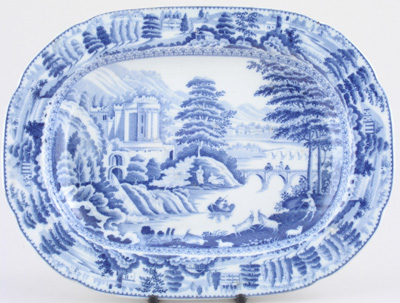 Meat Dish or Platter small c1820